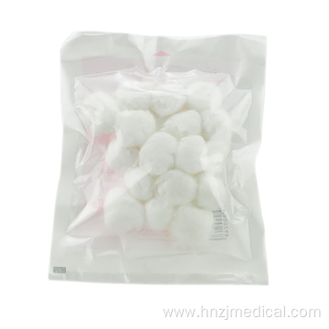 Sterile Cotton Balls with Bag Pack